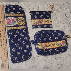 VERA BRADLEY Maison Blue 3pc Set
